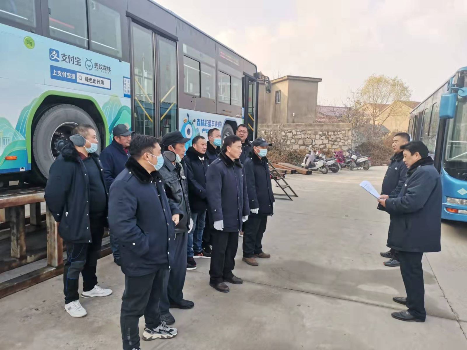 公交集團(tuán)公交事業(yè)一部開(kāi)展機(jī)務(wù)保障例?？己吮荣惢顒?dòng)